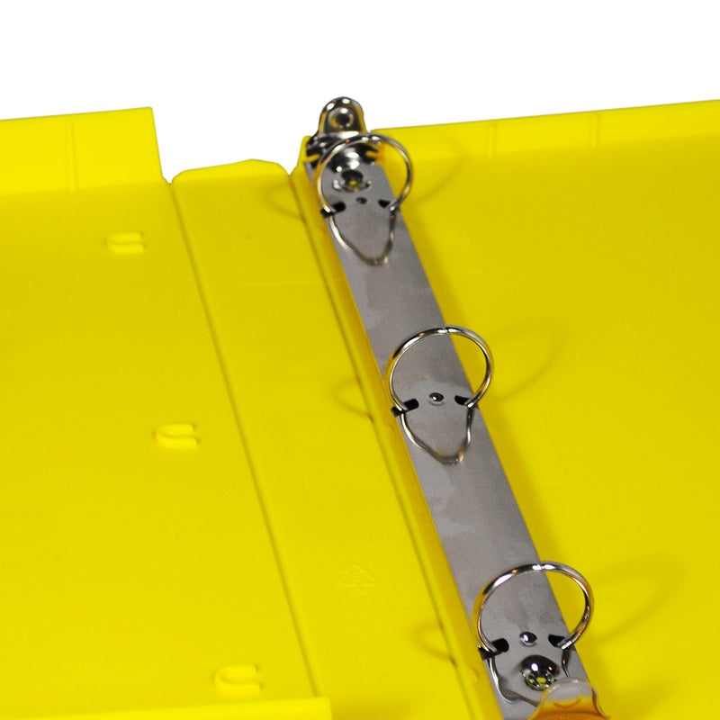 UniKeep SDS 'Heavy Duty' Binder - 1.5'' Ring Capacity, Metal Round Rings (Fully Enclosed Case) - Image 4